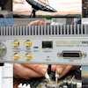 The Signal Hound SM200C spectrum analyzer.