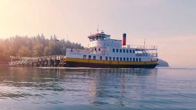 Casco Bay Lines' Wabanaki vessel.