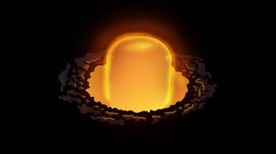 Pu-238, in pellet form, produces heat that the rover’s multi-mission radioisotope thermoelectric generator converts to electricity. Its long half-life makes it ideal for deep-space travel.