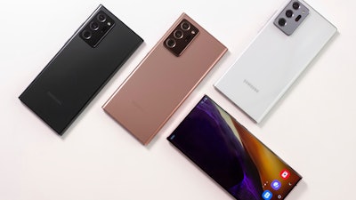 The Galaxy Note20 Ultra.