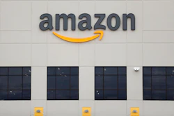 The Amazon DTW1 fulfillment center is shown in Romulus, Mich. Amazon is heading to space. The online shopping giant received government approval to put more than 3,200 satellites into orbit that would beam down internet service to earth. Amazon said the satellites could provide internet to parts of the world that don’t have it.