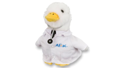 The lab coats on Aflac's 6' promotional ducks contain lead.