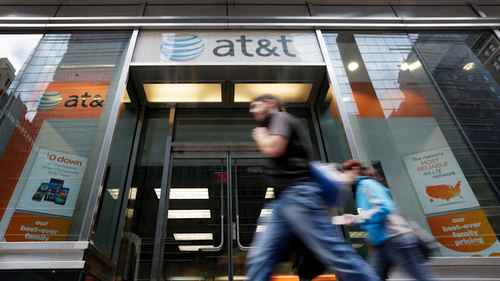AT&T store in New York, Oct. 21, 2014.