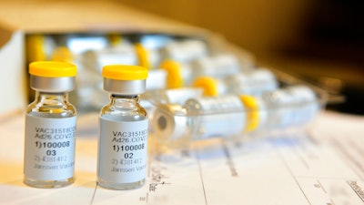 A single-dose COVID-19 vaccine being developed by Johnson & Johnson.