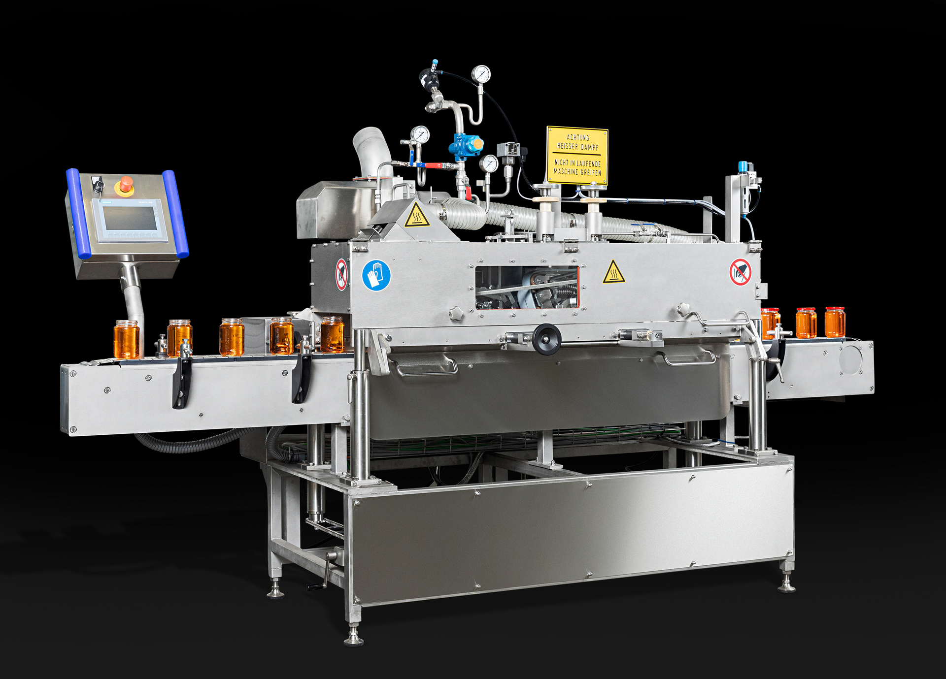 The WC150 is a compact capper designed for use by smaller filling operations or contract packagers.