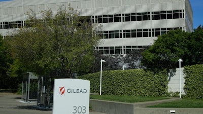 Gilead Sciences headquarters in Foster City, Calif., April 30, 2020.