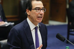 Treasury Secretary Steven Mnuchin testifies on Capitol Hill, Sept. 1, 2020.