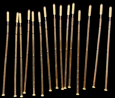 The 3D printed nasal swabs were specifically designed for patients using FDA-approved surgical grade material.