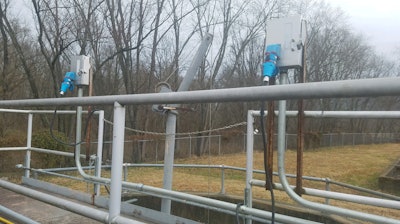 The Glasgow, Virginia municipal wastewater treatment plant processes more than 200,000 gallons of water per day. Plant maintenance workers recently upgraded the 30-year-old return sludge pumps and control panel with a new Flyght Concertor submersible pump with an integral variable speed drive.