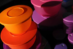 Tupperware products at a party in Bellflower, Calif, Aug. 5, 2011.