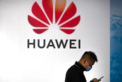 Huawei billboard at the PT Expo, Beijing, Oct. 14, 2020.