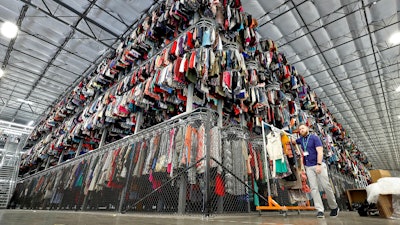 A ThredUp sorting facility in Phoenix.