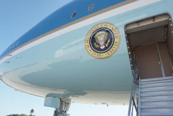 Nose of Air Force One.