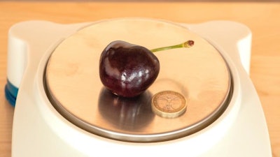 A cherry from the 'Sweet' family, cross-bred by the University of Bologna, holds the Guinness World Record for being the world's heaviest cherry: it weighs 26.45 grams.
