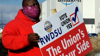 Amazon workers in Bessemer, Alabama, are hoping to become the retailer’s first unionized employees in the U.S.