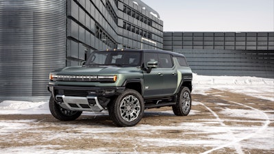 General Motors President Mark Reuss confirmed the recently revealed GMC Hummer EV SUV will be built at Factory ZERO.