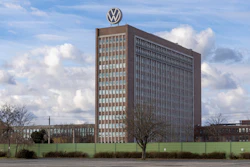 Volkswagen's former headquarters in Wolfsburg, Germany, March 2021.