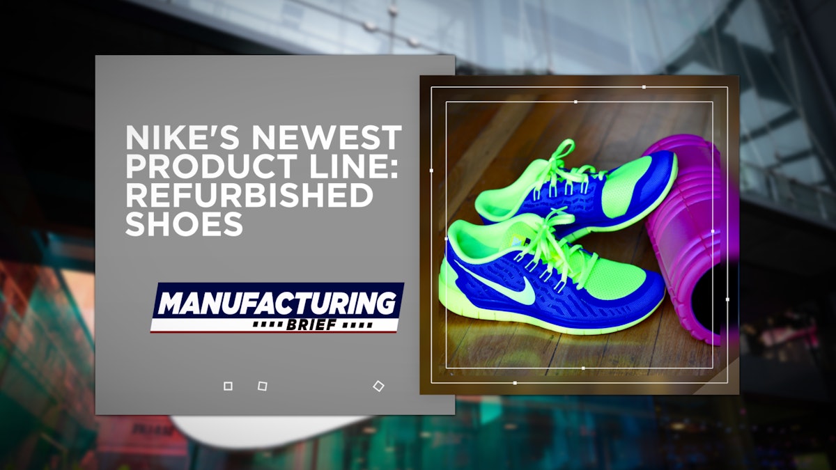 Nike s Newest Product Line Refurbished Shoes