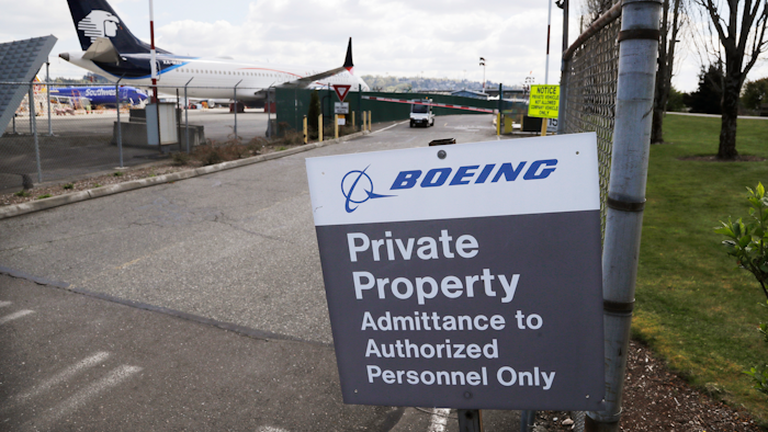 Boeing plant in Renton, Wash., April 20, 2020.