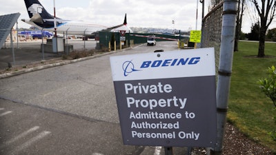 Boeing plant in Renton, Wash., April 20, 2020.