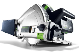 Festool's new TSC 55 K is an advanced cordless machine that offers proprietary kickback stop technology.