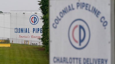 The entrance of Colonial Pipeline Co., Charlotte, N.C., May 12, 2021.