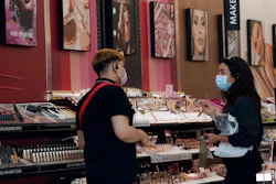 Cosmetics shop in Los Angeles, May 20, 2021.