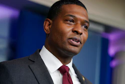 EPA administrator Michael Regan during a press briefing at the White House, May 12, 2021.