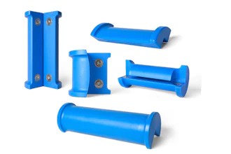 LiftGuard Magnetic Sling Protectors are available in Medium Duty and Heavy Duty models. Specialty Grooved units designed for I-beams and Coil units for lifting steel coils are also available.