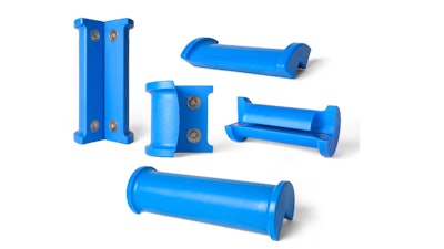 LiftGuard Magnetic Sling Protectors are available in Medium Duty and Heavy Duty models. Specialty Grooved units designed for I-beams and Coil units for lifting steel coils are also available.