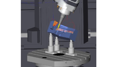 hyperMILL VIRTUAL Machining Optimizer now detects violations of the axis limitations and optimizes movement sequences accordingly.