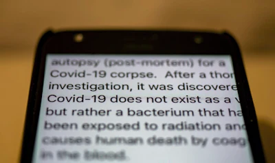 AI can help detect misinformation like these false claims about COVID-19 in India – but what happens when AI is used to generate the misinformation?
