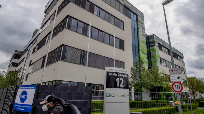 BioNTech headquarters, Mainz, Germany, May 6, 2021.