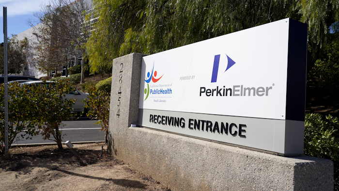 PerkinElmer lab in Valencia, Calif., Feb. 11, 2021.