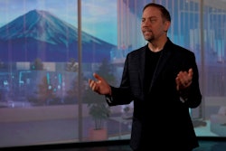 Woven Planet Holdings Chief Executive James Kuffner speaks during a company event in Tokyo on Jan. 29, 2021.