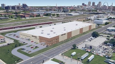 An artist rendering of Deli Star's new headquarters factory in St. Louis, Missouri.