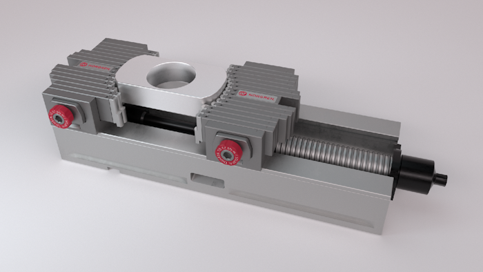 The Adaptix Soft Jaw uses adjustable fingers and interchangeable tips to grip a wide variety of parts or workpieces during the computer numerical control (CNC) machining process.