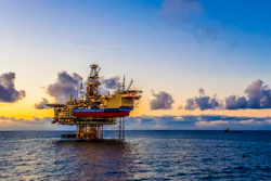 Five workers were killed, two workers are missing and six were injured in a massive fire at an oil platform in the Gulf of Mexico.