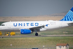 In this July 2, 2021 file photo, a United Airlines jetliner taxis down a runway for take off from Denver International Airport in Denver. United Airlines will require U.S.-based employees to be vaccinated against COVID-19 by late October, and maybe sooner. United announced the decision Friday, Aug. 6.