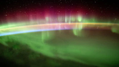 The Inspiration4 mission is a step toward giving more people access to views like this – the aurora borealis seen from the International Space Station.