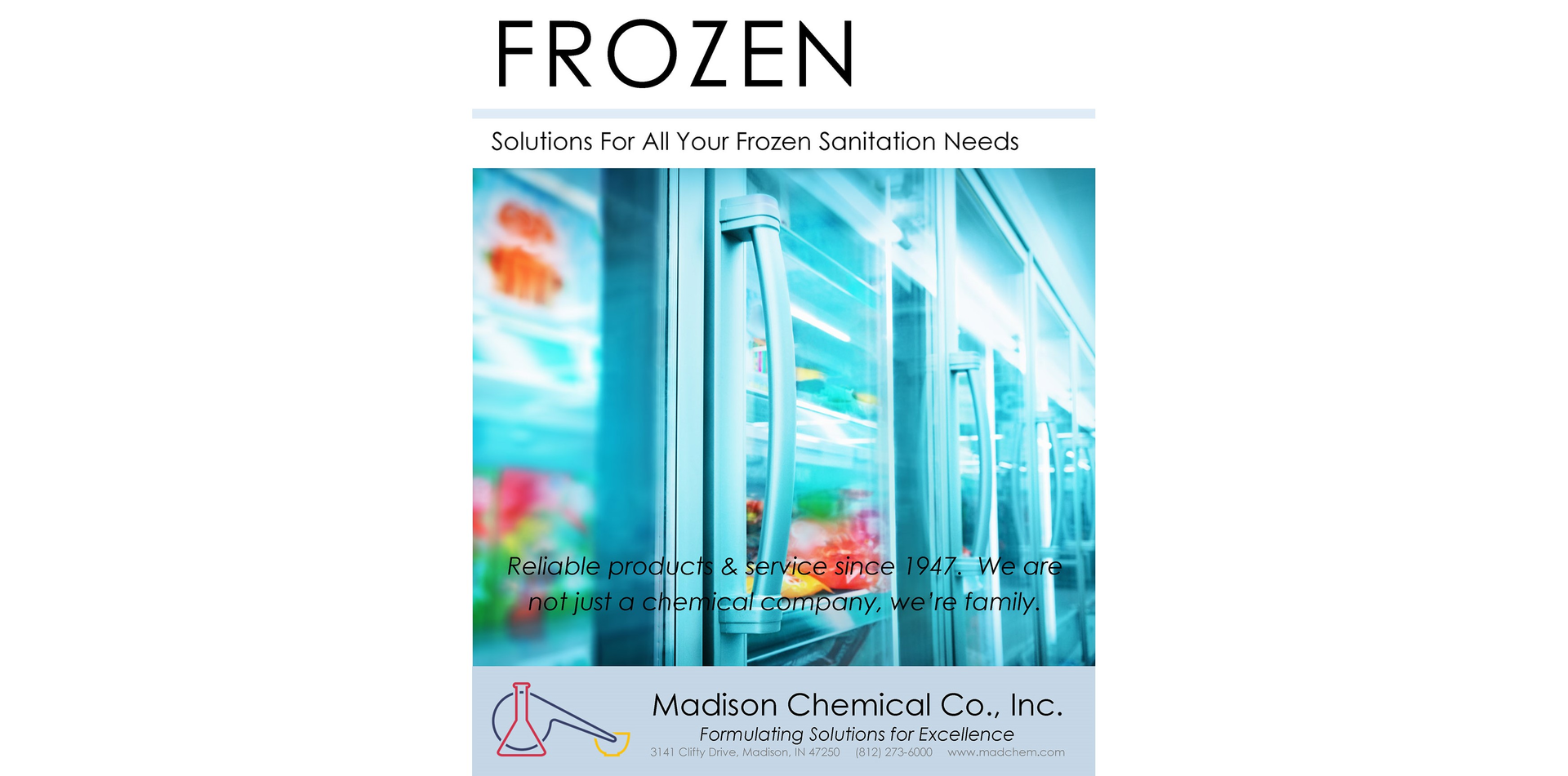 New Madison Lit Details Frozen Foasdfod Sanitation