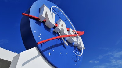 NASA sign, Kennedy Space Center, Cape Canaveral, Fla., Jan. 2011