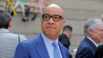 Ford Foundation President Darren Walker attends a reception at the Charles H. Wright Museum in Detroit, on Tuesday, June 16, 2015. Ford Foundation, one of the largest private foundations in the United States, announced Monday, Oct. 18, 2021 that it will divest millions from fossil fuels, following similar investment decisions made by other sizable foundations in recent years.