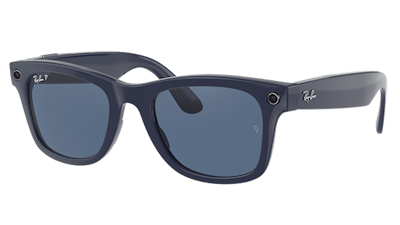 Facebook’s Ray-Ban Stories glasses capture photos and video and play audio, but the company has much bigger plans for smart glasses, including AI that can interpret what the wearer is seeing.