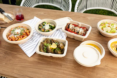 Zume packaging is as cost-effective as plastic and suitable for anything from food and groceries to cosmetics and consumer goods.