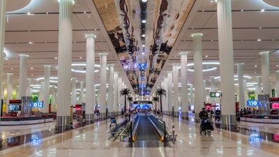 Dubai International Airport, UAE, Oct. 2016.