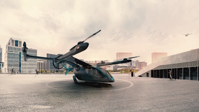 Eve’s electric Vertical Take Off and Landing (eVTOL) vehicle.