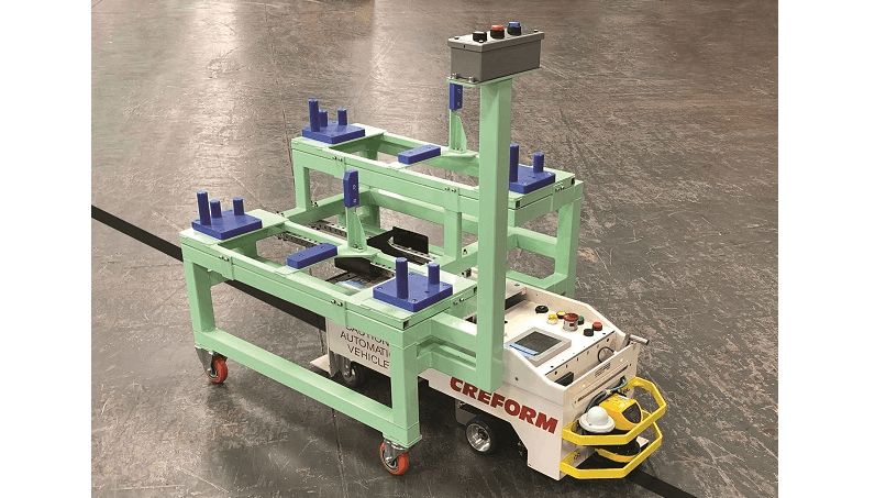 Creform Tite-Space AGV with Cart From: Creform | Industrial Equipment News