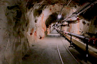 A tunnel inside the Red Hill Underground Fuel Storage Facility is seen in Pearl Harbor, Hawaii on Jan. 26, 2018. U.S. Sen. Brian Schatz said the EPA should step in after the Navy disputed the Hawaii Department of Health's analysis of fuel contamination at a well that provides drinking water to the Joint Base Pearl Harbor-Hickam's water system.