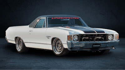The Lingenfelter El Camino concept electric conversion project represents the first successful independent installation of the Chevrolet Performance Electric Connect and Cruise eCrate package. Proof of concept vehicle shown.
